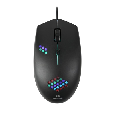 [FTRRCA0695] NGS Ratón Gaming GMX-120 7LED 1200DPI