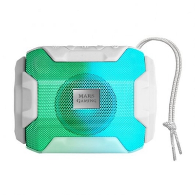 [MAUAPO0472] Mars Gaming Altavoz BLUETOOTH RGB MSBAX 10W WHITE