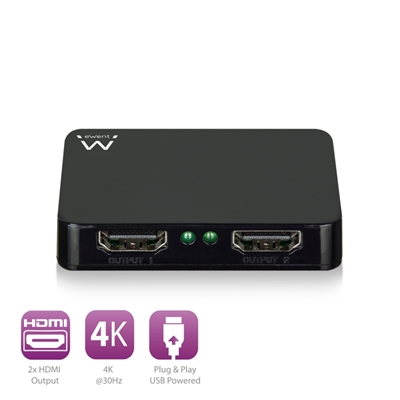 [APTAPC0869] Ewent Divisor 4K HDMI 1x2 High Speed