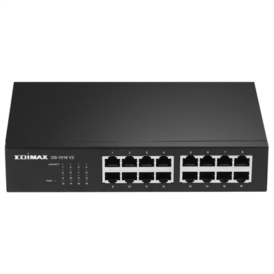 [NSWSAR0284] Edimax GS-1016 V2 16-Port GbE Switch Desk/Rack