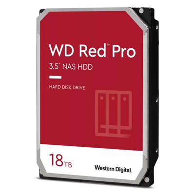 [IAIDMA0485] Western Digital Red Pro WD181KFGX 18TB SATA 600
