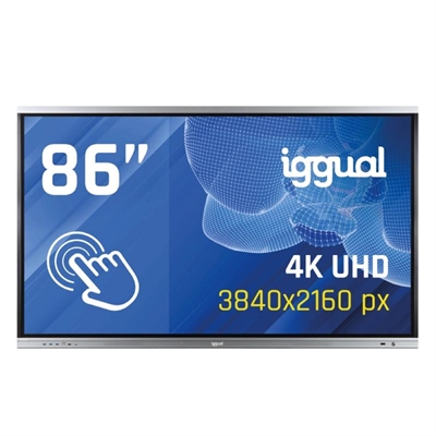[MPRPIZ0123] iggual Pantalla interactiva 4K ORCHID 86"