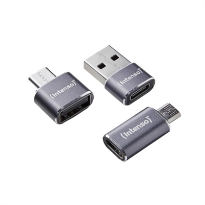 [AAOACO0018] Intenso | Adaptador USB Mix C  A|A C|C Micro