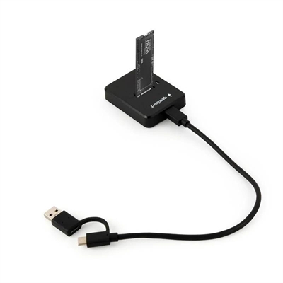 [AAOAUS0276] Gembird Estación SSD USB Type-C M.2 SATA y NVME