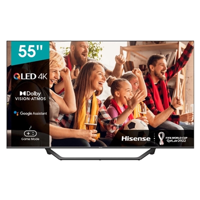 [MTVLED0689] Hisense 55A7GQ TV55" QLED 4K STV USB HDMI Bth Wf