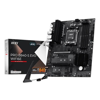 [IPBPA50119] MSI Placa Base PRO B840-S EVO WIFI6E DDR5 mATX