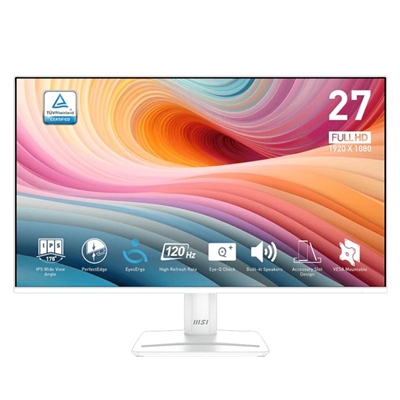 [FMOMLE0966] MSI MP275W E2 Monitor 27" IPS 120Hz VGA HDMI MM bc