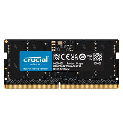 [IMEMD50124] Crucial CT16G56C46S5 16GB soDIMM CL40 5600MHz DDR5