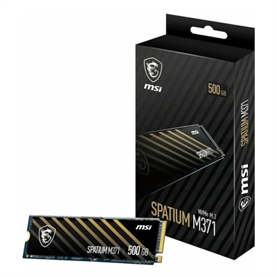 [IAIDSO0916] MSI SSD Spatium M371 500Gb PCIe 3.0 NVMe 2200 Mb-s