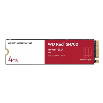 [IAIDSO0549] WD Red SN700 NAS WDS400T1R0C SSD 4TB NVMe Gen3