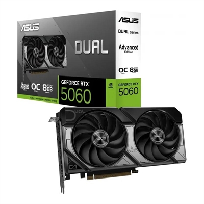 [ITGPE70108] ASUS VGA NVIDIA DUAL RTX 5060 O8G-A 8GB DDR7