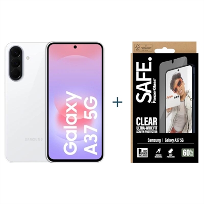 [NTETMO3227] Samsung Galaxy A37 5G 256Gb 8Gb White+ Protec Safe