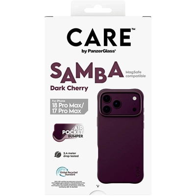[AATFYC3669] Care Samba Case Cherry MagSafe iP 18PrMax 17PrMax