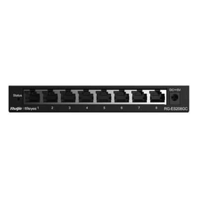 [NSWSSO0416] Reyee 8-Port Gigabit Smart Switch, 8 Gigabit RJ45
