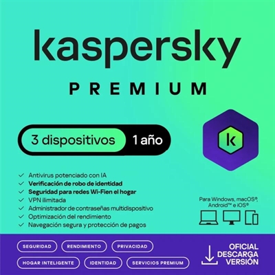 [WSSVHO0573] Kaspersky Premium 3L/1A