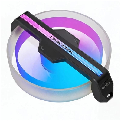 [IMIVEN0640] Coolbox Gaming Ventilador PWM T12 Rev. 12Cm ARGB
