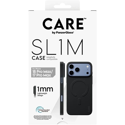 [AATFYC3695] Care SL1M Case Black MagSafe iP 18ProMax 17ProMax