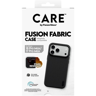 [AATFYC3697] Care FusionFabricCase Black MagSafe iP 18PrM 17PrM