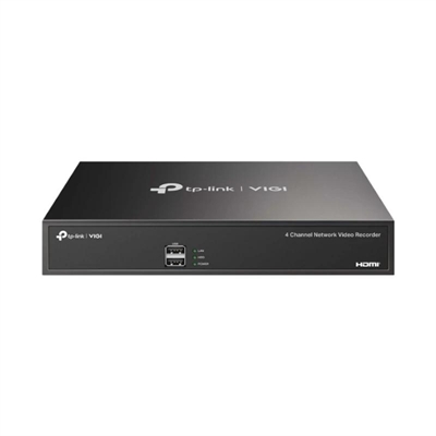 [GVVGVD0103] VIGI NVR1004H Grabador H.265+ 4 C 1x10/100 1xHDMI