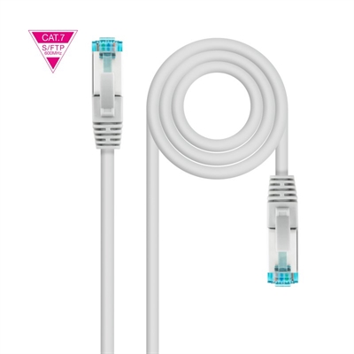 [ANEAHE0758] Nanocable Latiguillo Cat. 7 LSZH/SFTP 15 M Gris