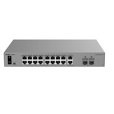 [NSWSAR0521] Reyee RG-ES220GS-P-V2 Switch Cloud 16P PoE+ + 2P 1