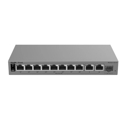 [NSWSSO0433] Reyee RG-ES211GS-LP Switch Cloud 8P PoE + 2P 1G +