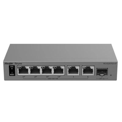 [NSWSSO0430] Reyee RG-ES207GS-LP Switch Cloud 4P PoE + 2P 1G +