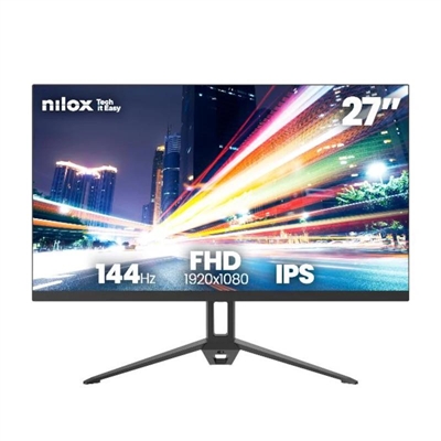 [FMOMLE1229] NILOX NXM27FHD14411 Monitor 27" FHD IPS 144Hz Negr