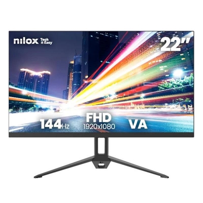 [FMOMLE1225] NILOX NXM22FHD14411 Monitor 22" FHD VA 144Hz