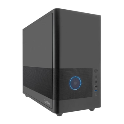 [ICACMM0370] Coolbox Caja Matx USB-C 3.2 G1 F.Metal S/Fte Negra