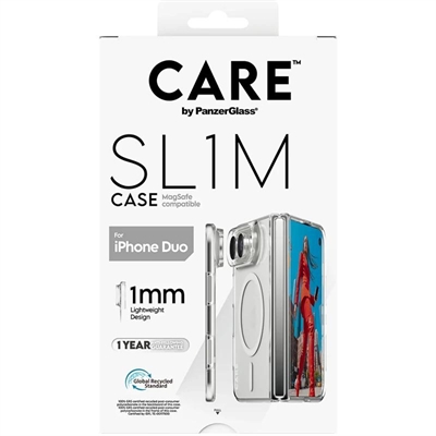 [AATFYC3700] Care SL1M Case Transparent w. MagSafe iPhone Duo