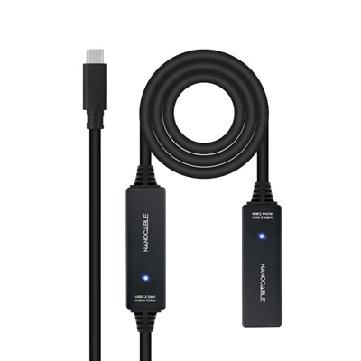 [APTAPC1191] Nanocable Cable USB 3.2 amplif. C/M-C/H 10 m