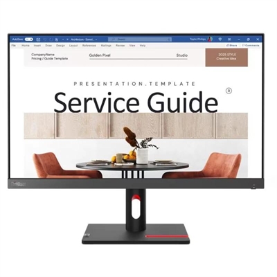 [FMOMLE1235] Lenovo ThinkVision S24i-30 Monitor 23.8" FHD IPS