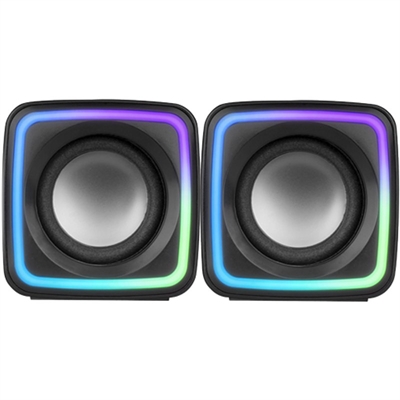 [MAUA200222] MARS GAMING Altavoces MSCUBE Premium 8W BLACK