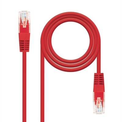 [ANEAHE0765] Nanocable Latiguillo Cat.6 UTP 25cm Rojo