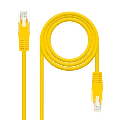 [ANEAHE0770] Nanocable Latiguillo Cat.6 UTP 30cm Amarillo