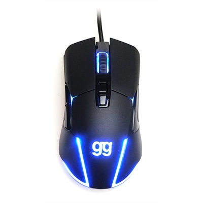 [FTRRCA0736] iggual Ratón gaming TOURMALINE 7D RGB 7200 DPI