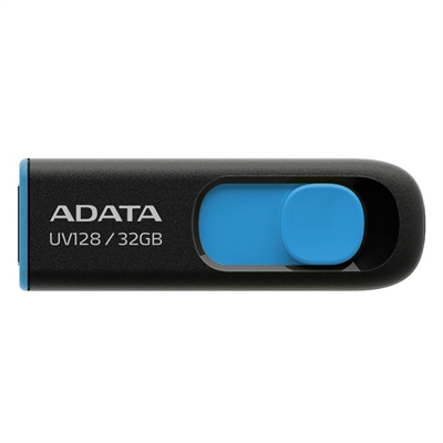 [FAELAP0646] ADATA Lapiz Usb UV128 32GB USB 3.2 Negro/Azul