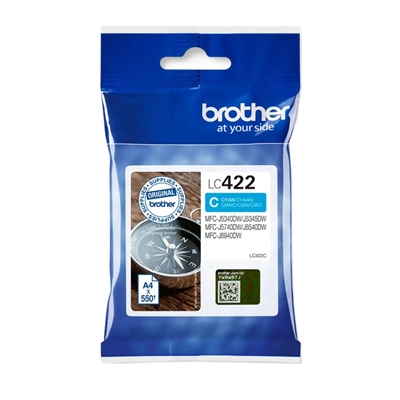 [CCICTO0903] Brother Cartucho LC422C Cian