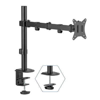 [AISATV0313] iggual SPM01 Soporte pinza mesa 1 monitor 17"-32"