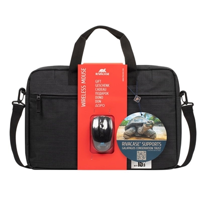 [AAOABT0736] RIVACASE 8038 Bundle maletín 15,6" + ratón inal.