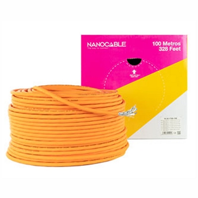 [ANEAHE0823] Nanocable Cable Red CAT7 CPR LSZH AWG23 100M