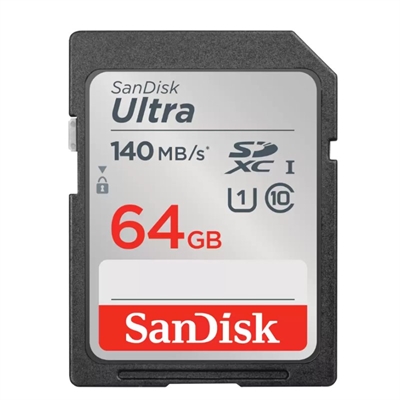 [MTMSDM0278] SanDisk Ultra 64GB SDXC Memory Card 120MB/s