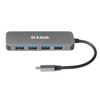 [AAOAUS0207] D-Link DUB-2340 USB-C 4xUSB 3.0 Hub PD