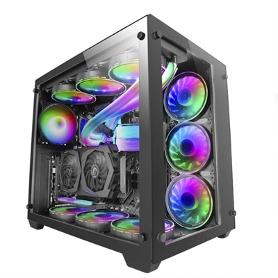 [ICACSM0724] MARS GAMING Torre E-ATX MCV3 Premium XXL Black