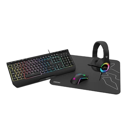 [FTRCTR0215] KROM Combo Gaming KENYA 4 en 1