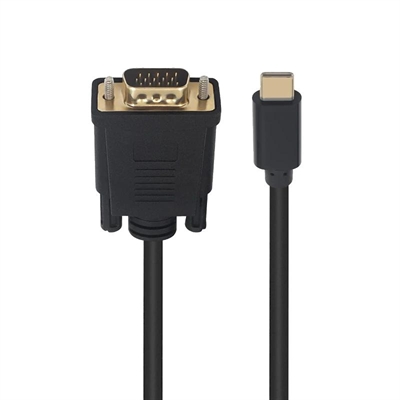 [AAOAAC0134] Ewent Cable Conversión USB-C / VGA, 1,8m