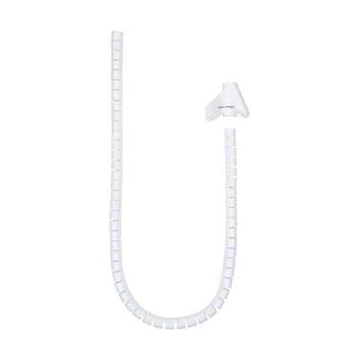 [APTAPC1015] Nanocable Organizador cables flex. 25mm 1 M Blanco