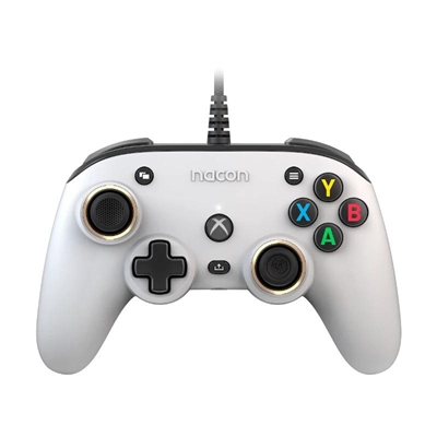 [AGAMAC0192] Nacon Mando con cable PRO COMPACT blanco XBX