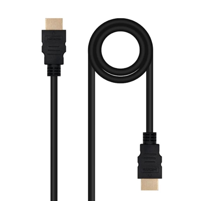 [AISCCI0626] Nanocable HDMI V2.0 4K@60Hz 18Gbps A-M-A-M 0.5m